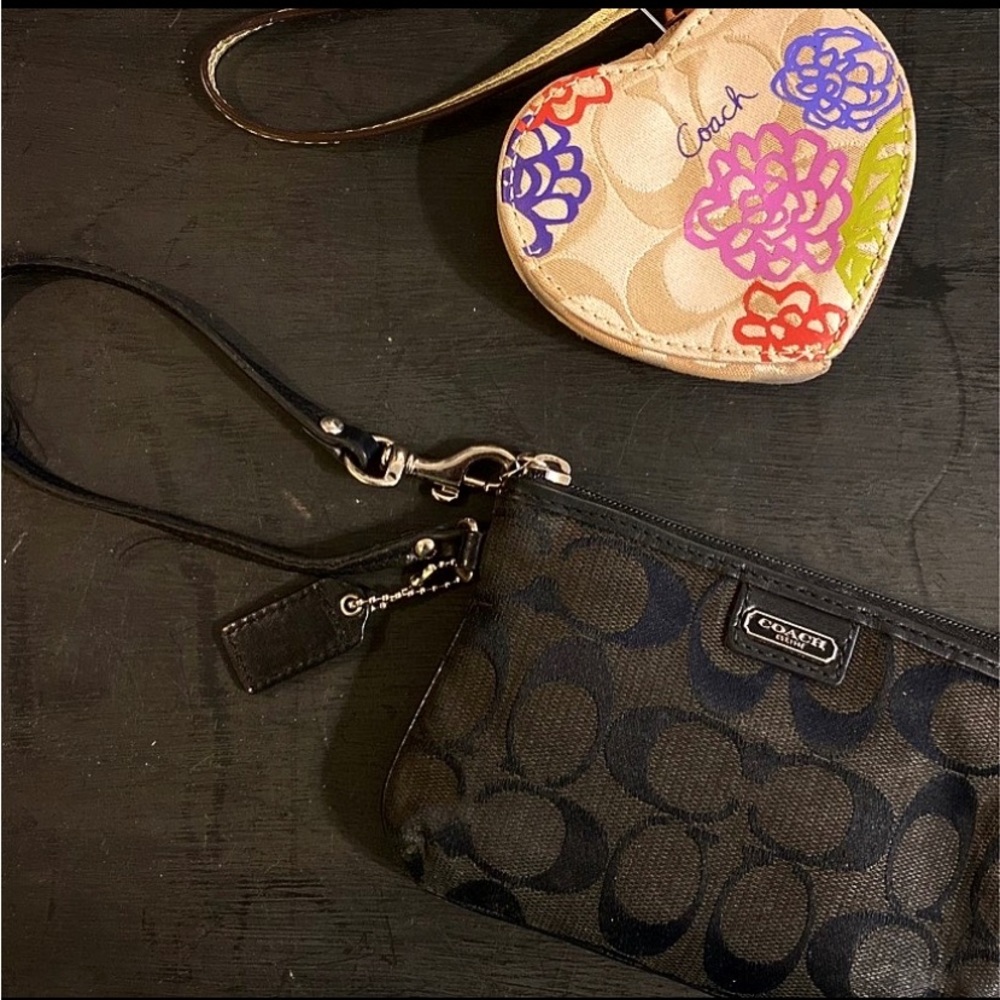 Coach Wristlet and Coin purse